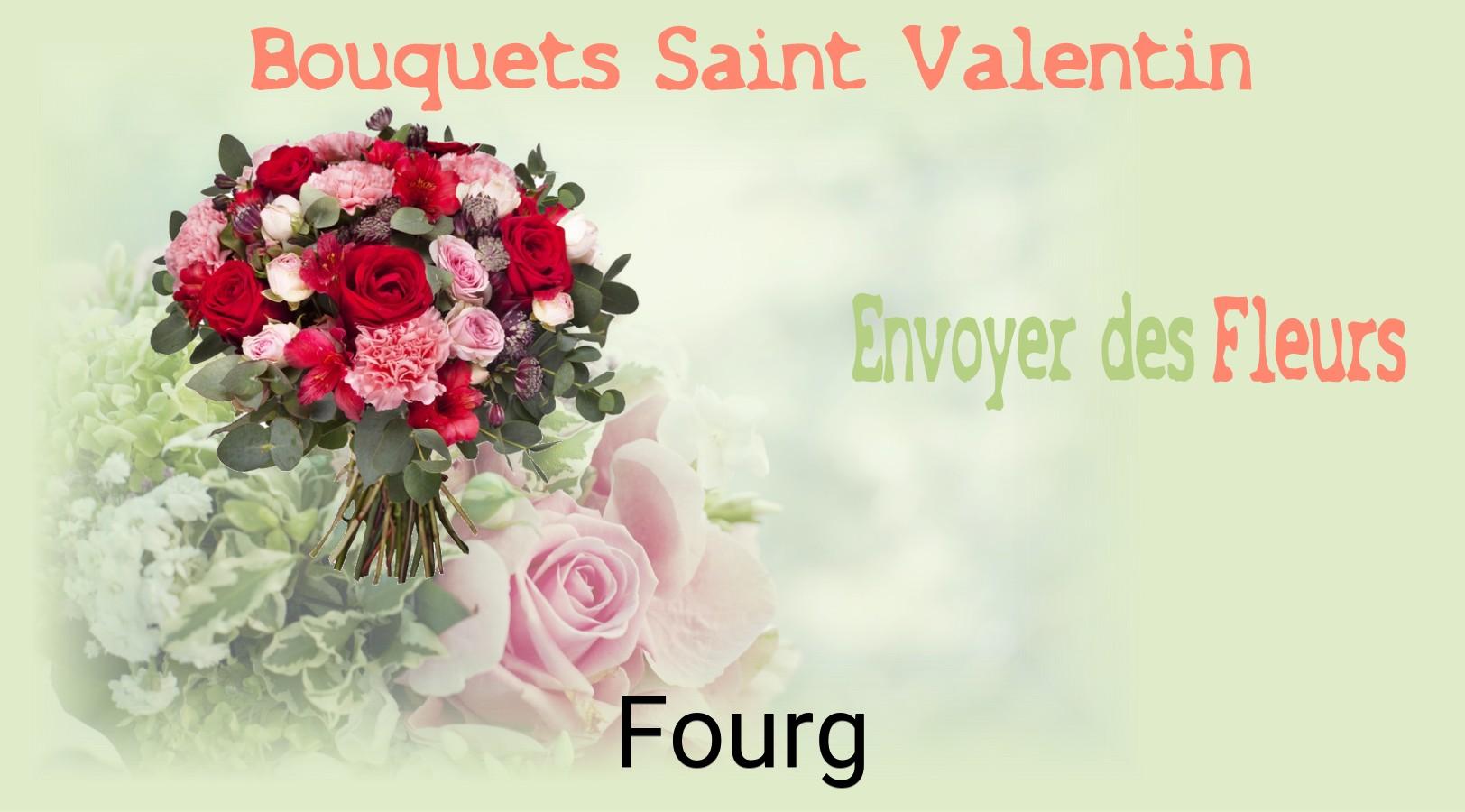 Roses de Saint-Valentin livrées à Fourg